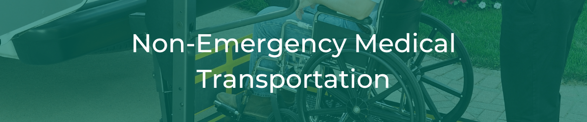 Non-Emergency Medical Transportation header