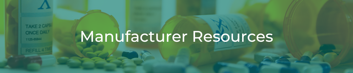 Manufacturer Resources header